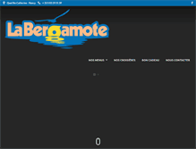 Tablet Screenshot of labergamote.fr